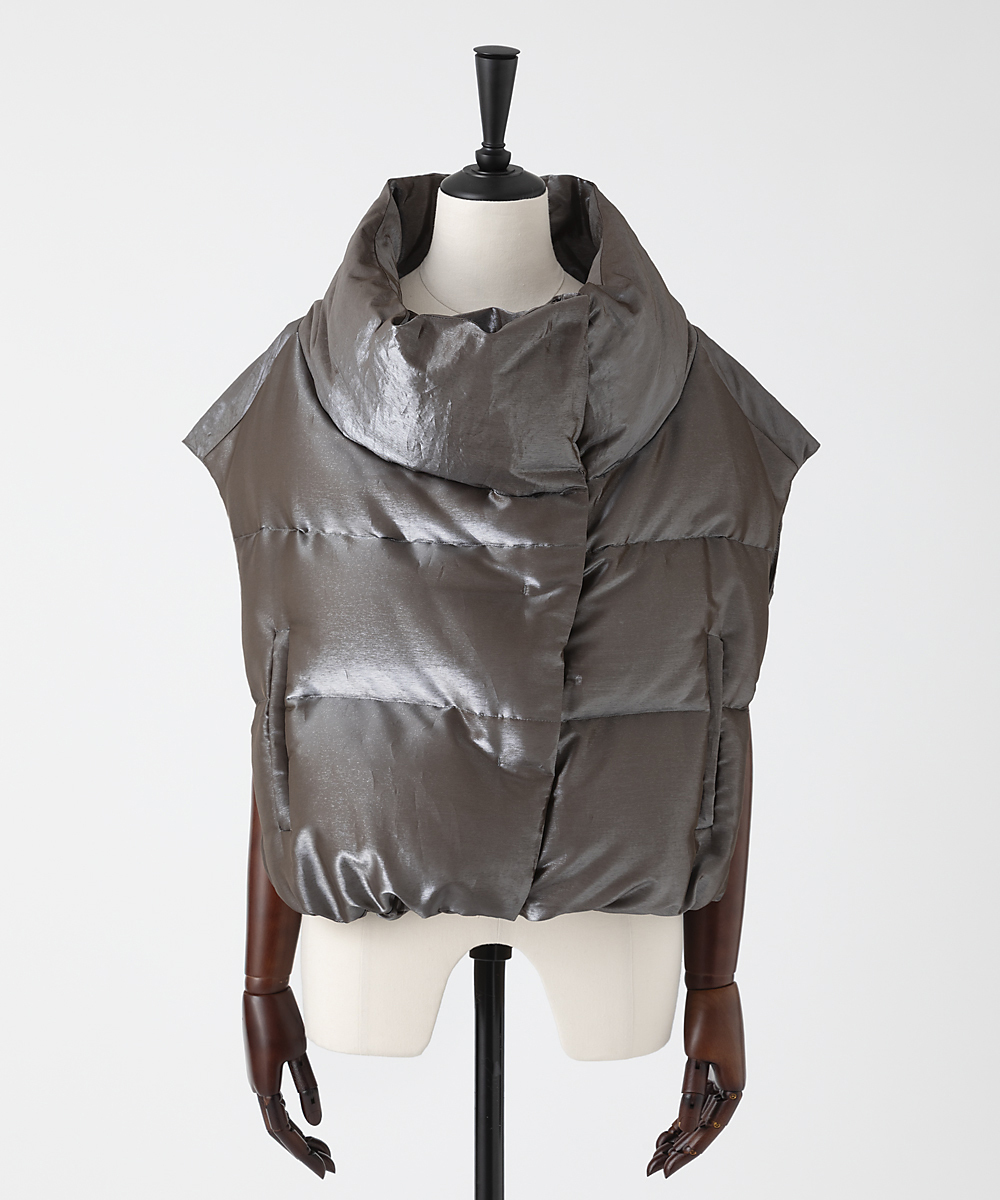 EAUVIRE シャイニーダウンジレ ブラウン