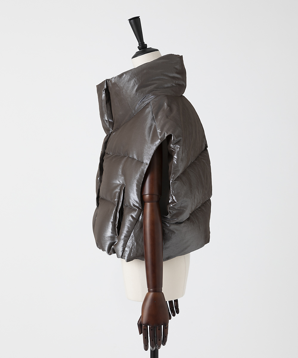 EAUVIRE シャイニーダウンジレ ブラウン