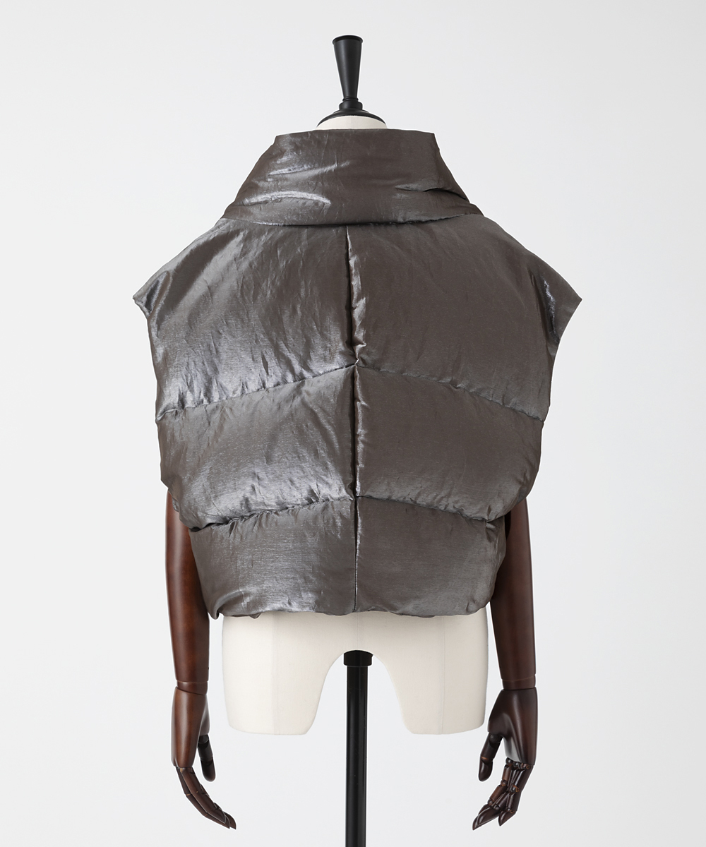 EAUVIRE シャイニーダウンジレ ブラウン