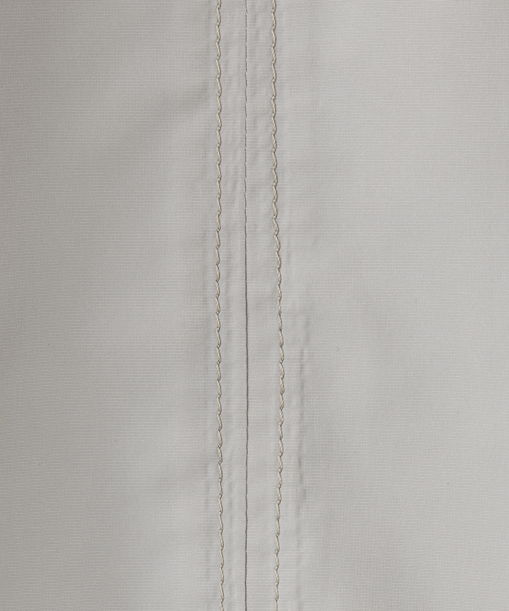 EAUVIRE リバーシブルタフタハーフコート ブラック／グレージュ